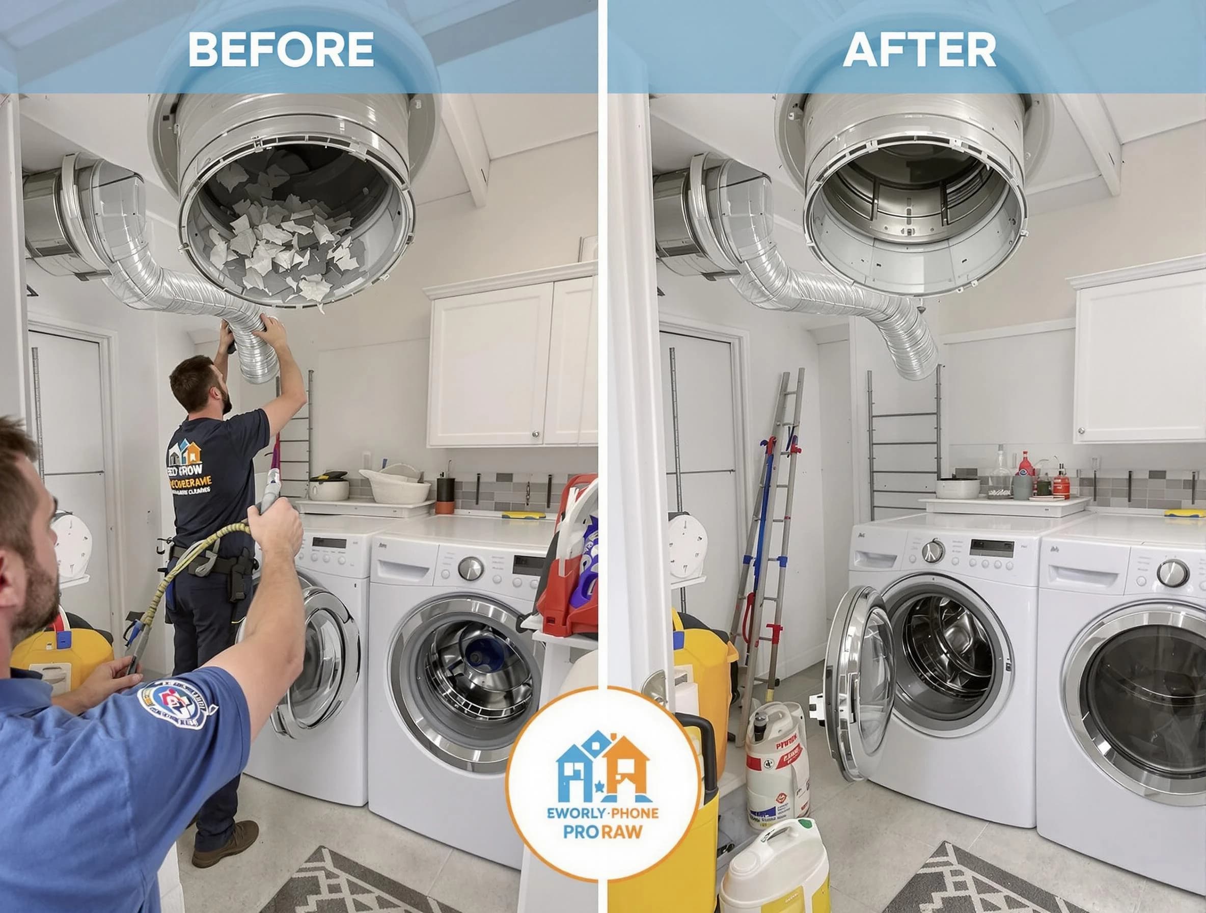 Residential dryer vent cleaning by Penn Hills Dryer Vent Cleaning in Penn Hills