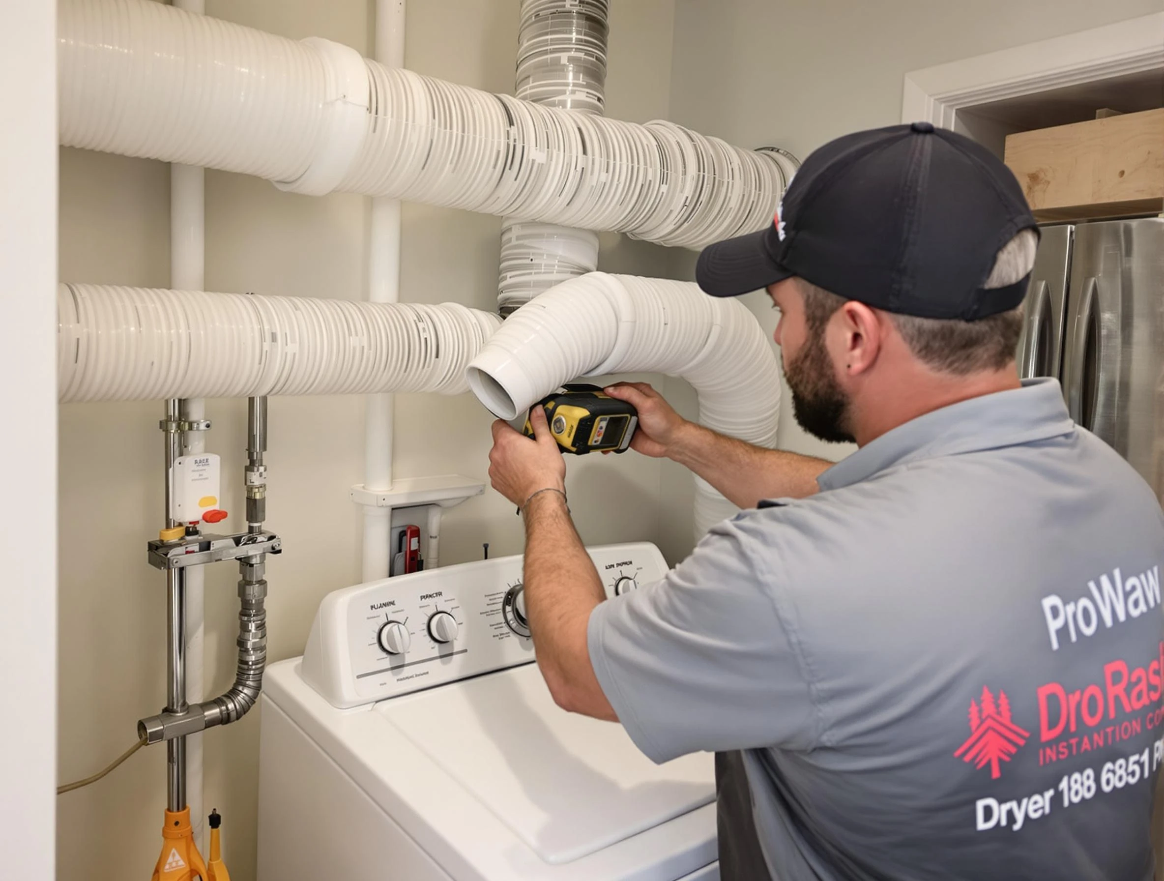 Professional dryer vent hose installation by Penn Hills Dryer Vent Cleaning in Penn Hills