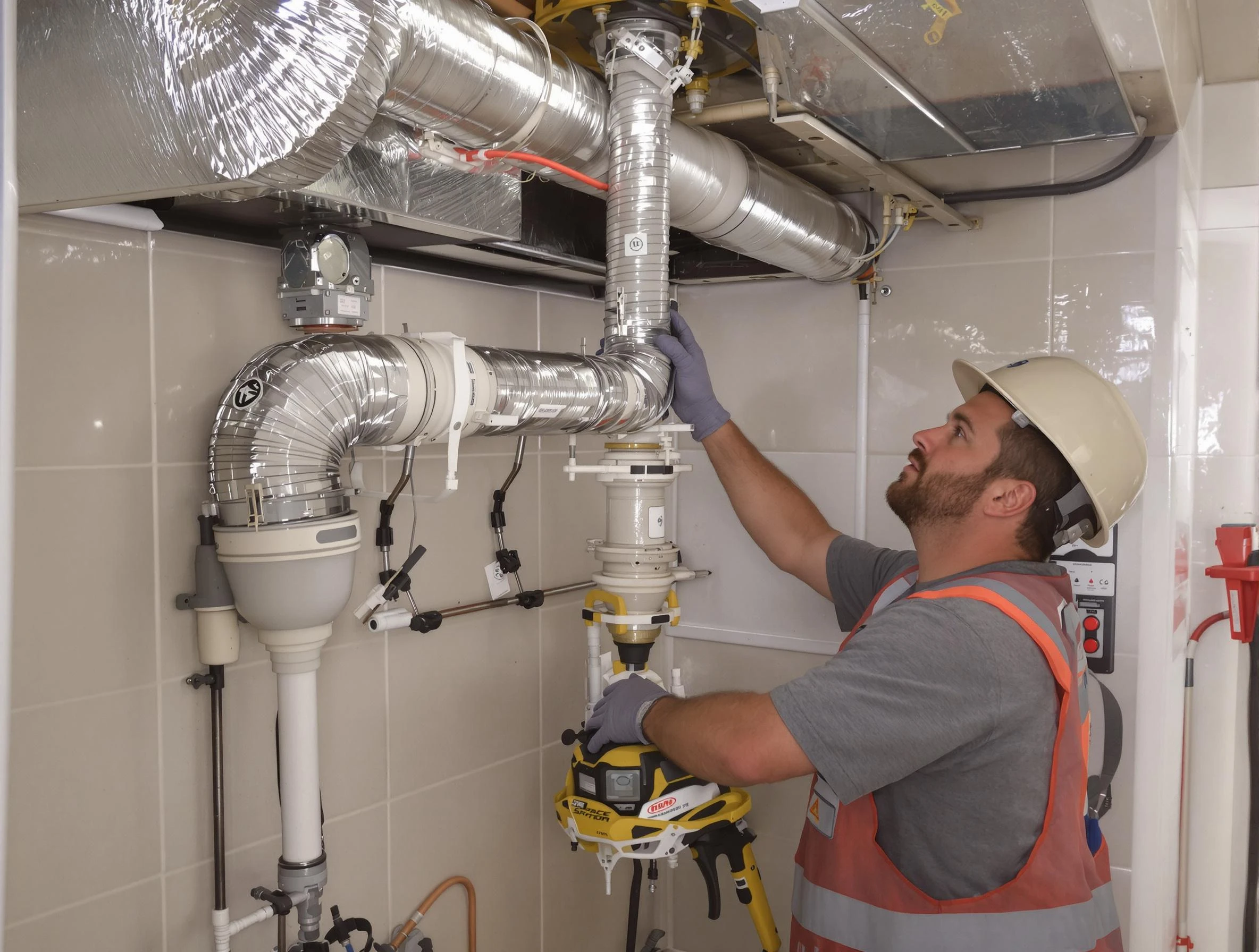 Penn Hills Dryer Vent Cleaning expert performing professional dryer vent repair and installation in Penn Hills